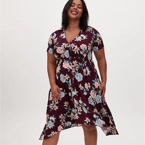 Torrid Floral Midi Dress